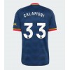 Arsenal Riccardo Calafiori #33 Bortedrakt 2026-27 Kortermet